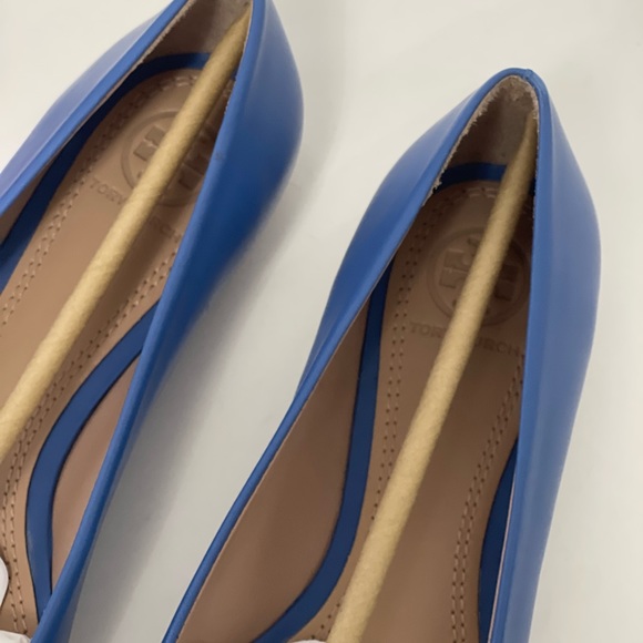 Tory Burch Lowell Ballet Flat In Chambray Color- New In Box- Reemoly - Picture 5 of 17